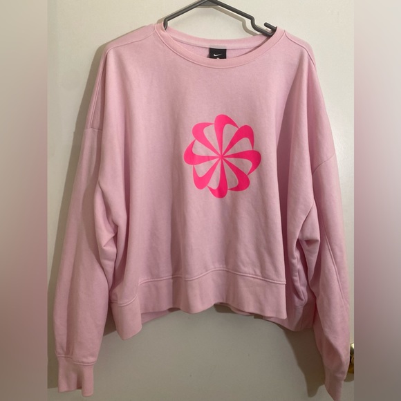 Nike Icon Clash Pink Sweater - Picture 2 of 5